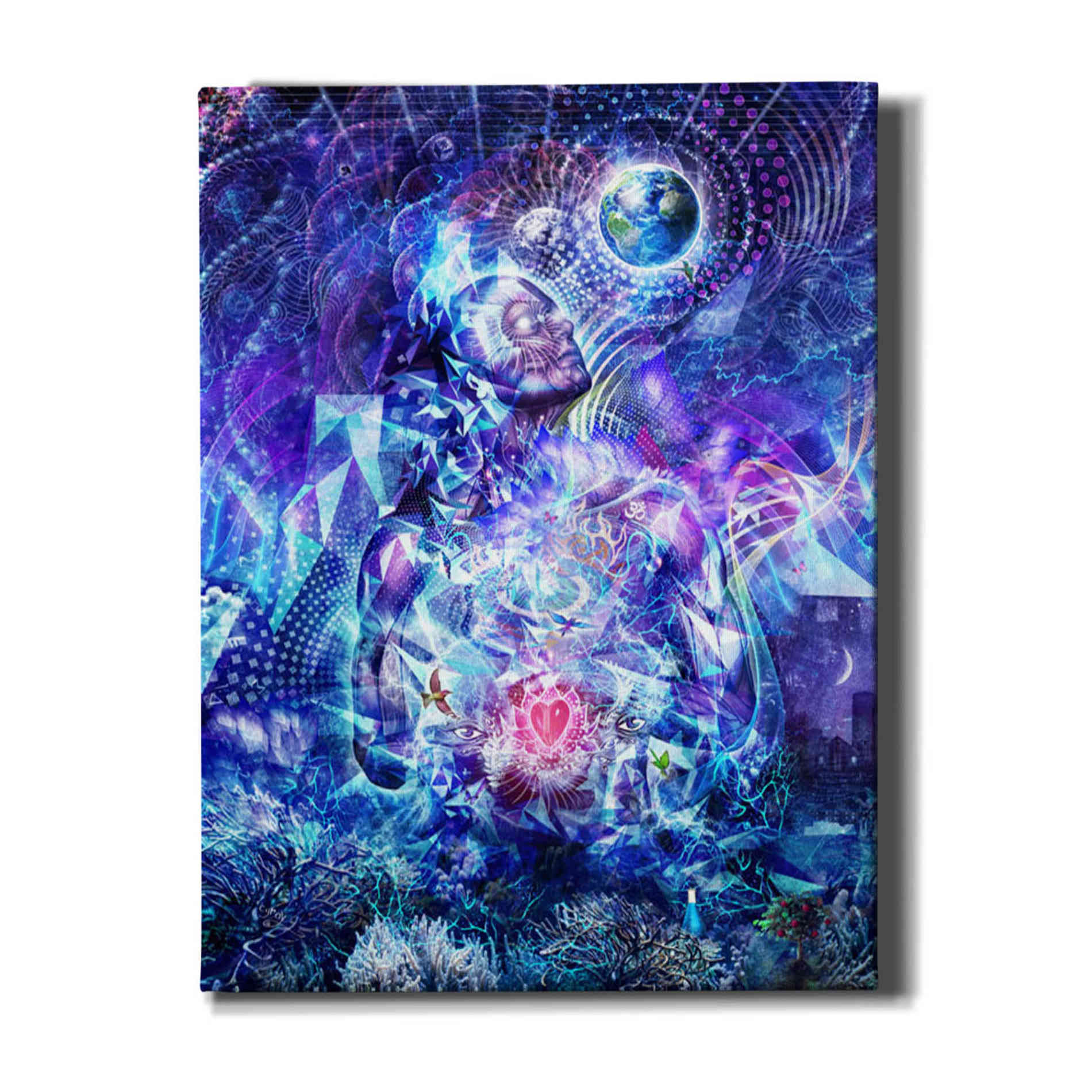 'Transcension Vertical' by Cameron Gray, Canvas Wall Art