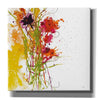 'Flower Tango on White' by Jan Griggs, Giclee Canvas Wall Art