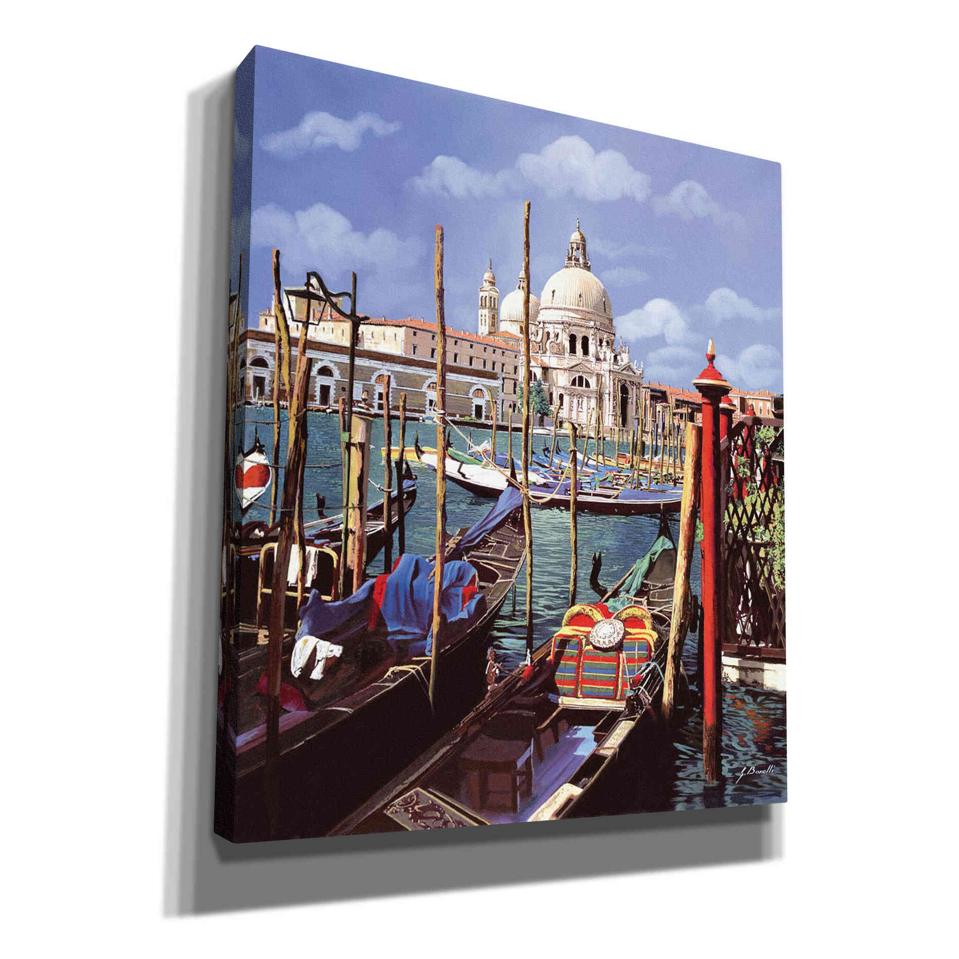 'Chiesa Della Salute' by Guido Borelli, Giclee Canvas Wall Art