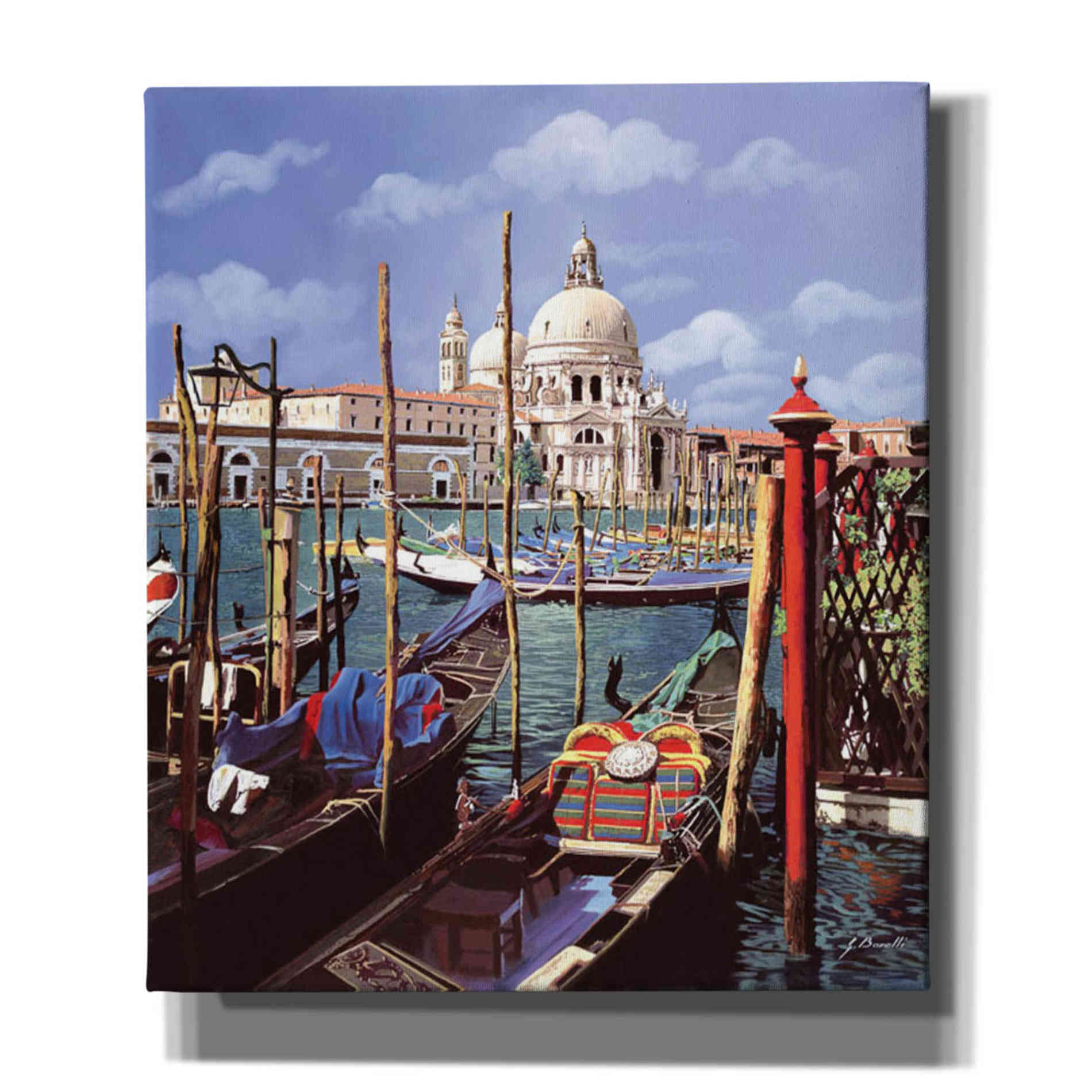 'Chiesa Della Salute' by Guido Borelli, Giclee Canvas Wall Art