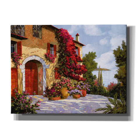 Image of 'Bouganville' by Guido Borelli, Giclee Canvas Wall Art