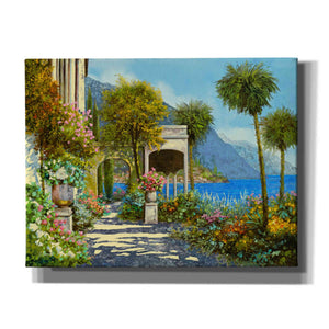 'Passeggiata al Lago' by Guido Borelli, Giclee Canvas Wall Art