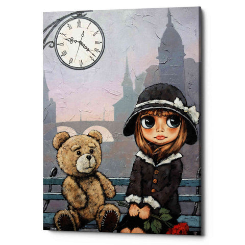 Image of 'Appointment with Bear' by Alexander Gunin, Canvas Wall Art,Size B Portrait