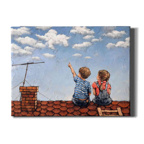 Image of 'Counting Clouds' by Alexander Gunin, Canvas Wall Art,Size C Landscape