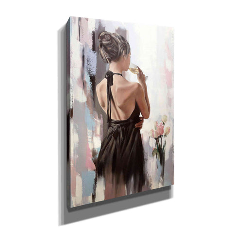 Image of 'Girl With Roses' by Alexander Gunin, Canvas Wall Art,Size A Portrait