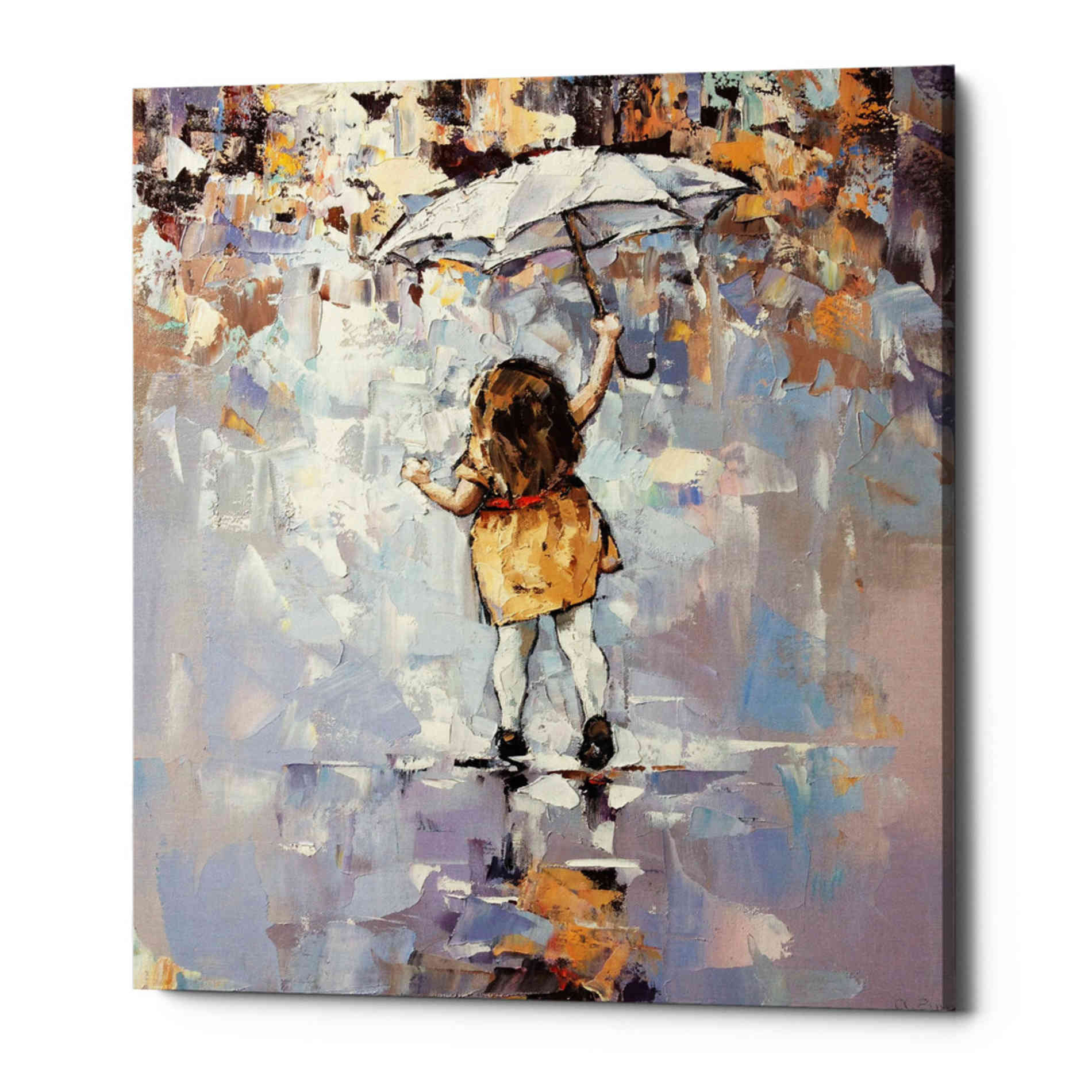 'Letting Up' by Alexander Gunin, Canvas Wall Art,Size C Portrait