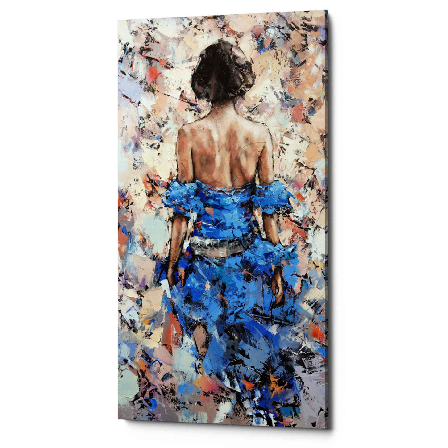 'Provence 2' by Alexander Gunin, Canvas Wall Art,Size 2 Portrait