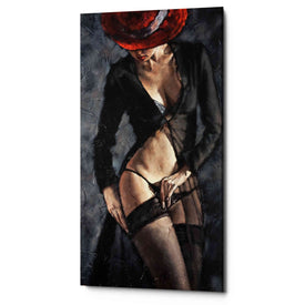 'Reina' by Alexander Gunin, Canvas Wall Art,Size 2 Portrait