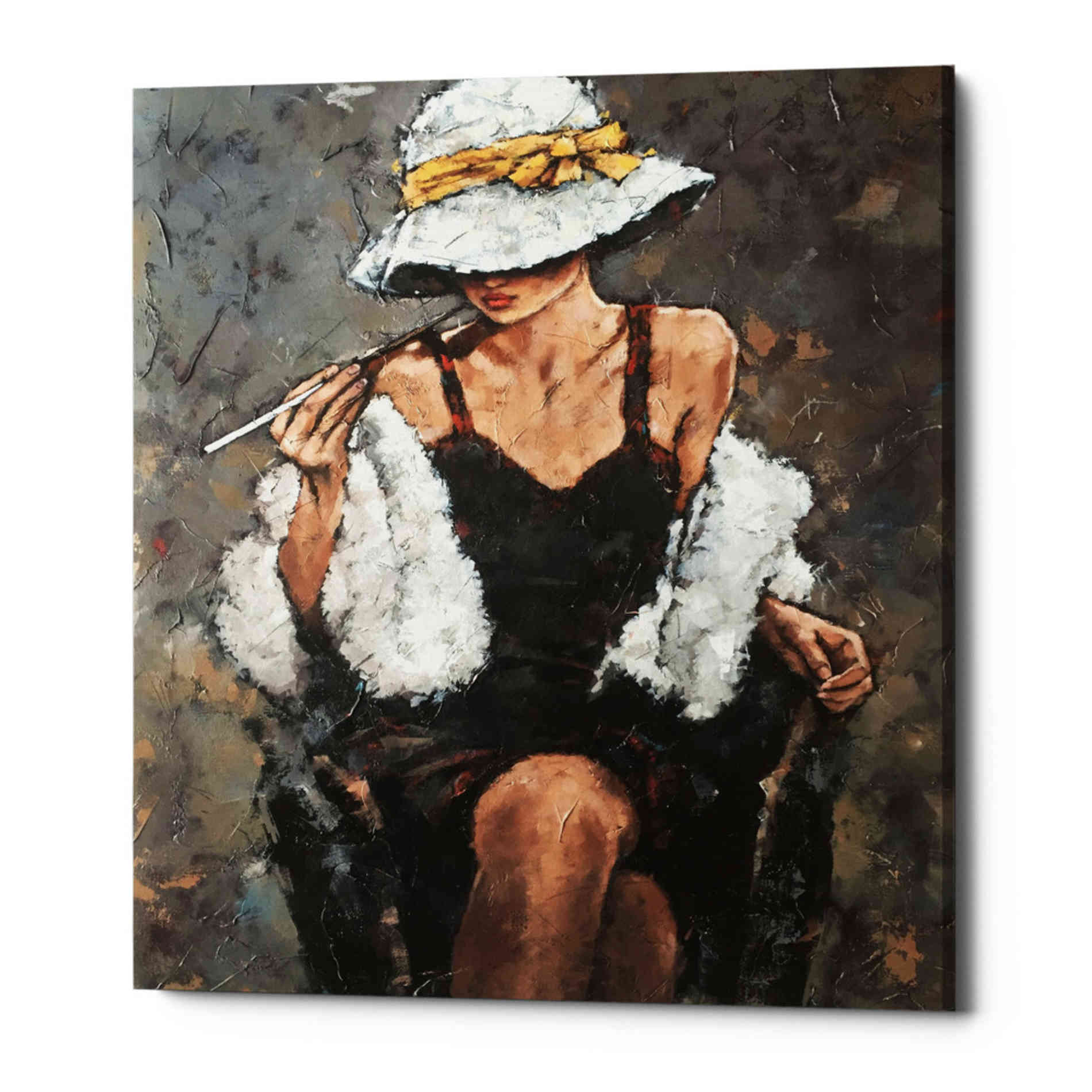 'Shokko' by Alexander Gunin, Canvas Wall Art,Size C Portrait