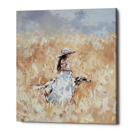 'The Walk' by Alexander Gunin, Canvas Wall Art,Size C Portrait