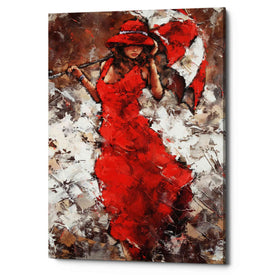 'White Dunes 1' by Alexander Gunin, Canvas Wall Art,Size A Portrait