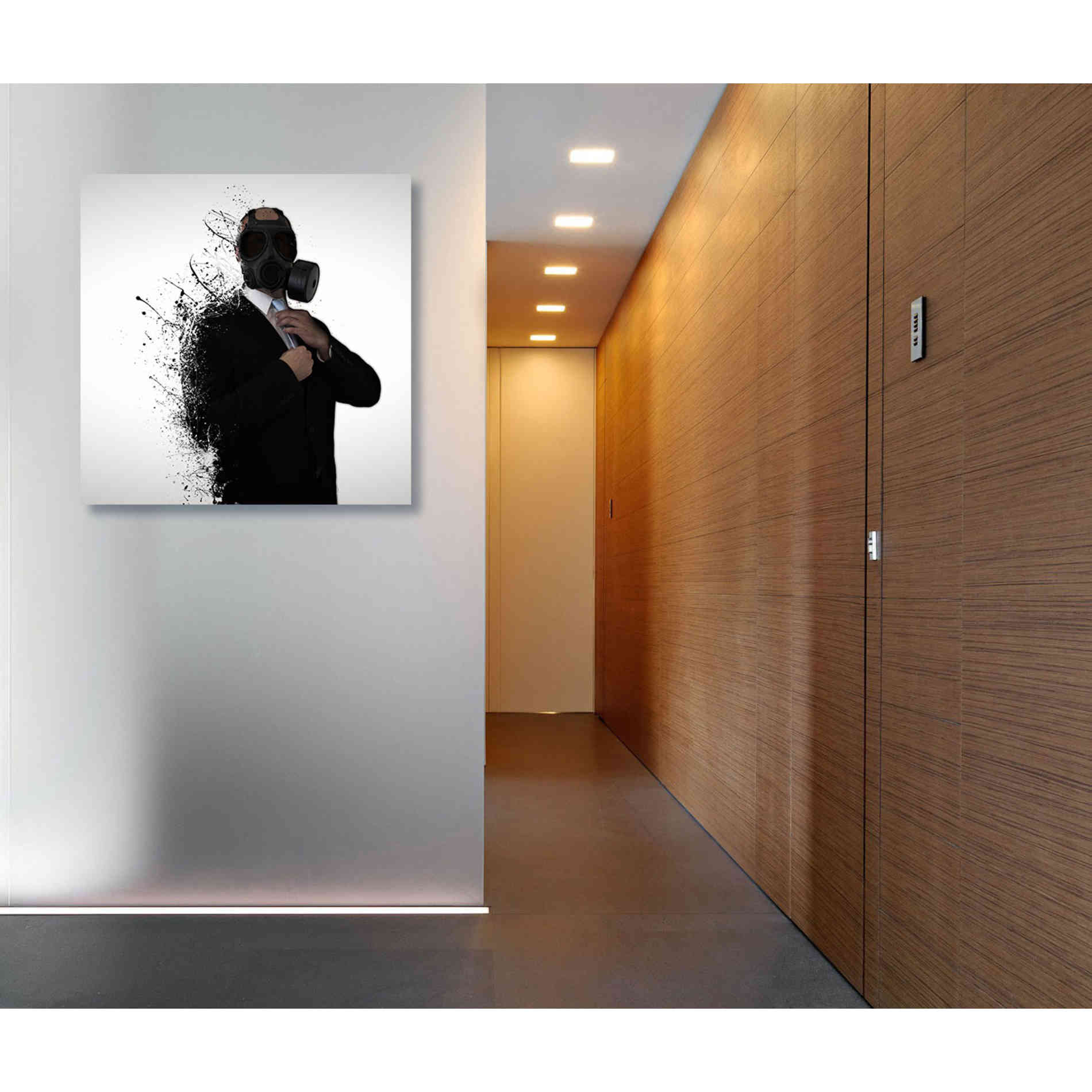 "Dissolution of Man" by Nicklas Gustafsson, Giclee Canvas Wall Art