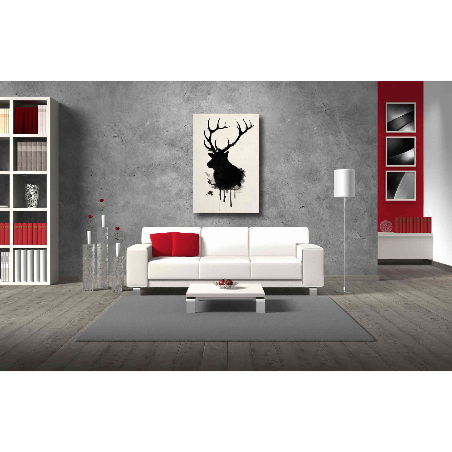 "Elk" by Nicklas Gustafsson, Giclee Canvas Wall Art