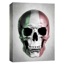 "Italian Skull Grey" by Nicklas Gustafsson, Giclee Canvas Wall Art