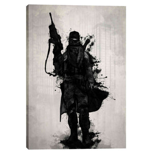 "Post Apocalyptic Warrior" by Nicklas Gustafsson, Giclee Canvas Wall Art