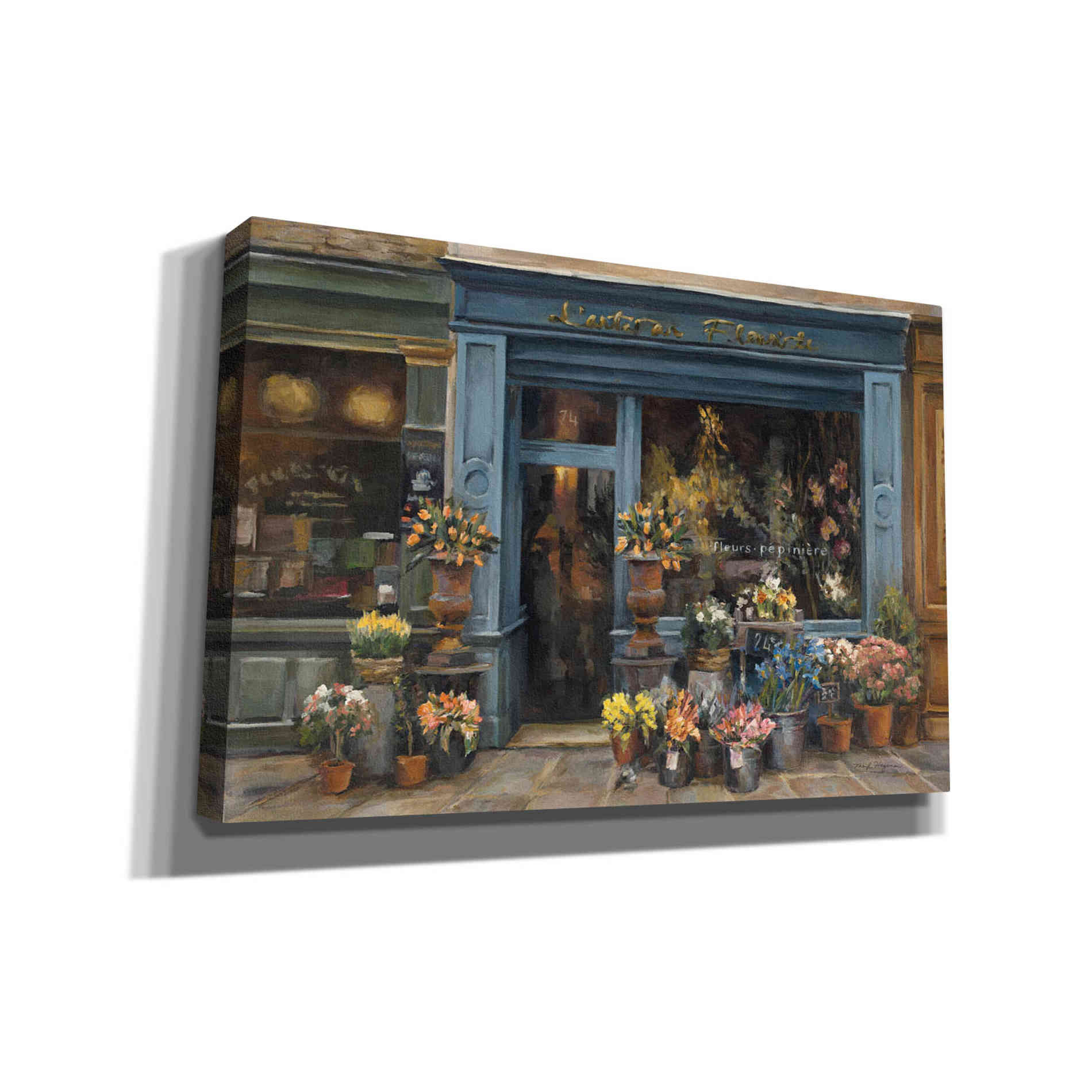 'Lartisan Fleuriste' by Marilyn Hageman, Canvas Wall Art