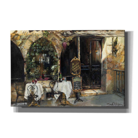 Image of 'Meeting at the Cafe' by Marilyn Hageman, Canvas Wall Art