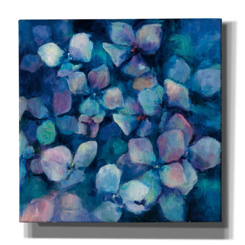 Image of 'Midnight Blue Hydrangeas' by Marilyn Hageman, Canvas Wall Art