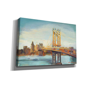'Sunny Manhattan Bridge' by Marilyn Hageman, Canvas Wall Art