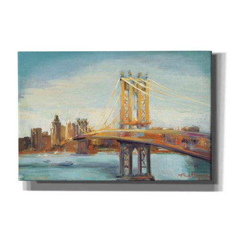 Image of 'Sunny Manhattan Bridge' by Marilyn Hageman, Canvas Wall Art