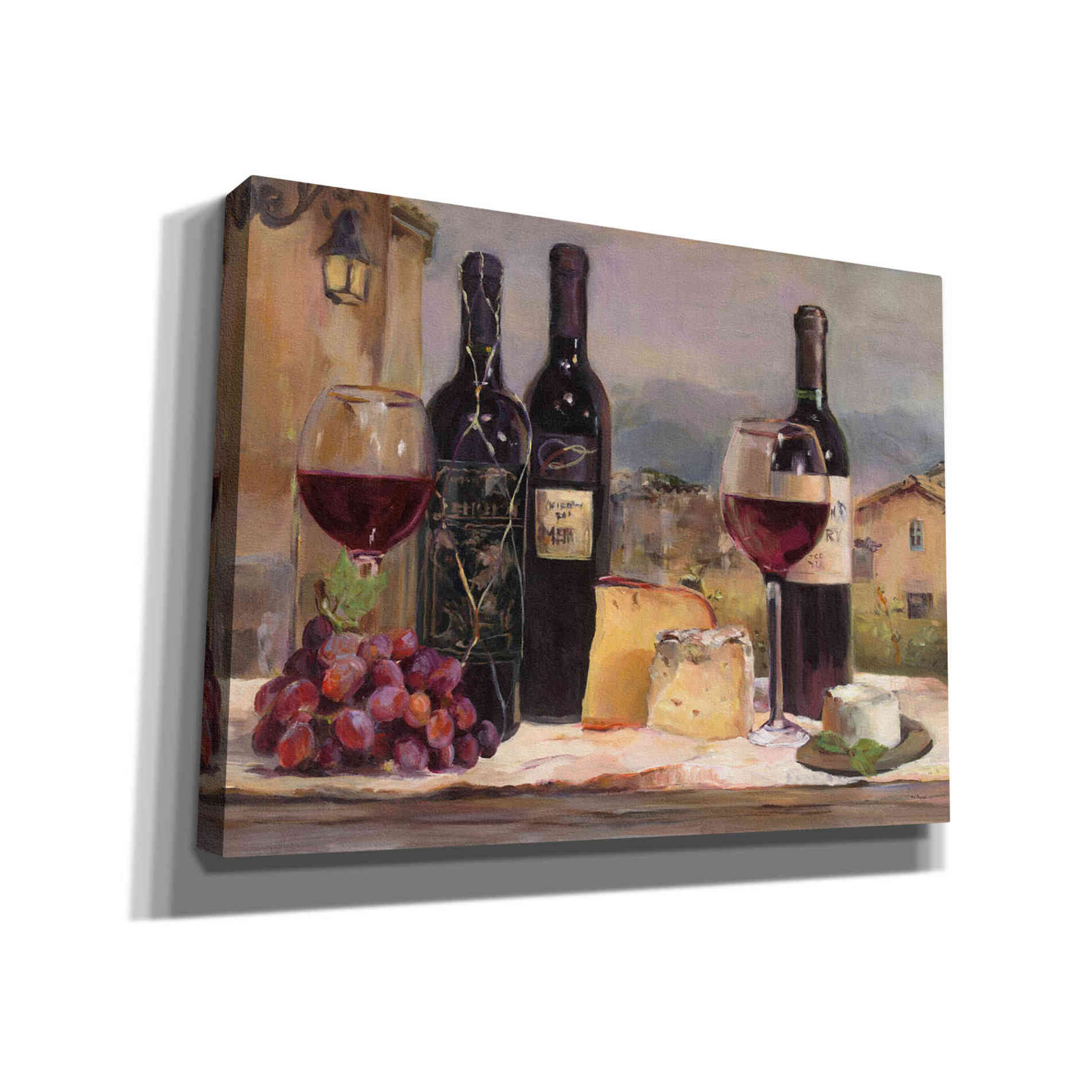 'Villa Reds' by Marilyn Hageman, Canvas Wall Art