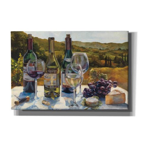 'A Wine Tasting' by Marilyn Hageman, Canvas Wall Art