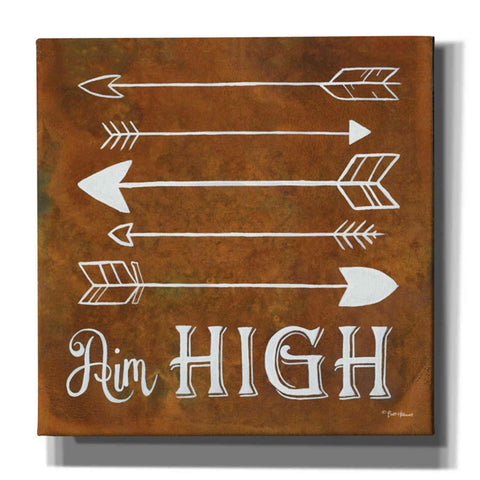 Image of 'Aim High' by Britt Hallowell, Canvas Wall Art,Size 1 Square