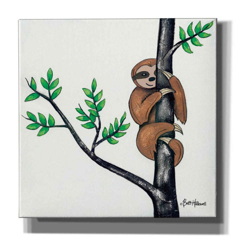 Image of 'Slo-Mo Fun I' by Britt Hallowell, Canvas Wall Art,Size 1 Square