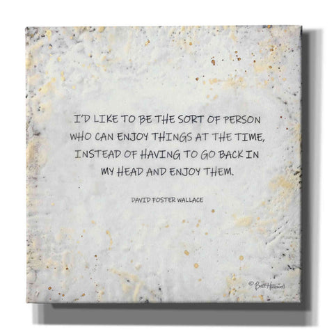 Image of 'I'd Like to Be' by Britt Hallowell, Canvas Wall Art,Size 1 Square