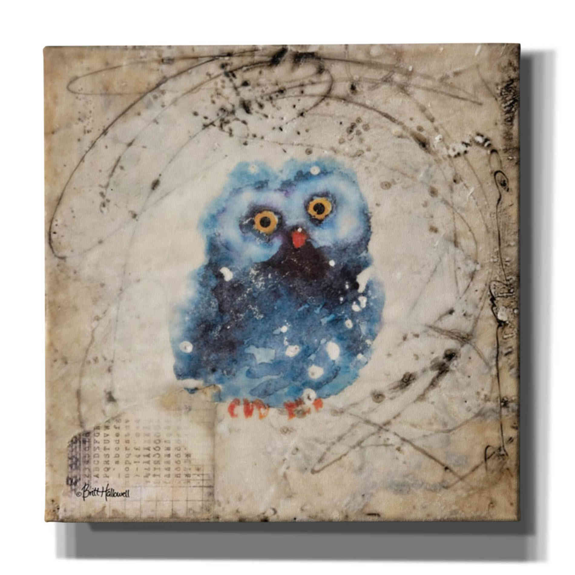 'The Wonder Years II' by Britt Hallowell, Canvas Wall Art,Size 1 Square