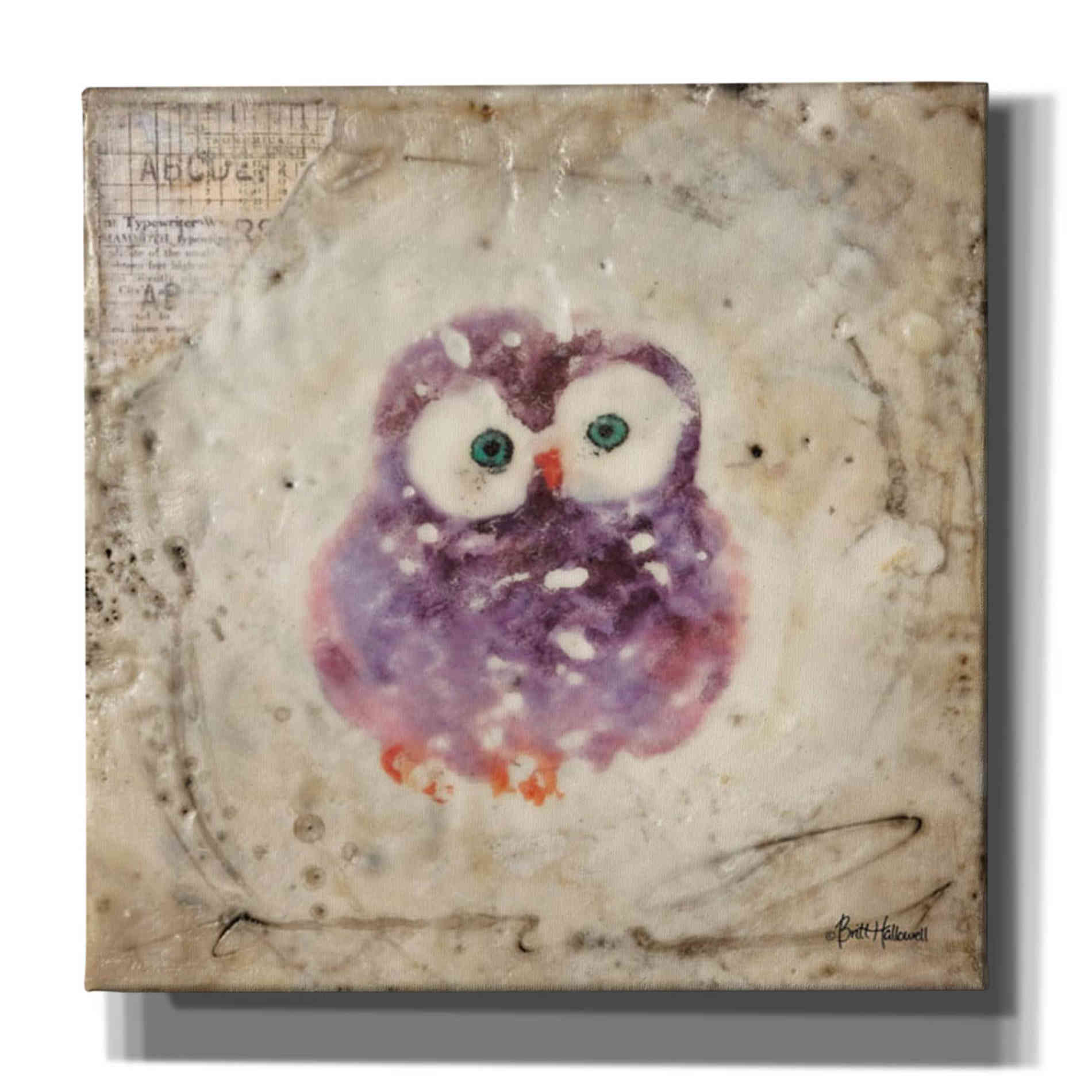 'The Wonder Years III' by Britt Hallowell, Canvas Wall Art,Size 1 Square