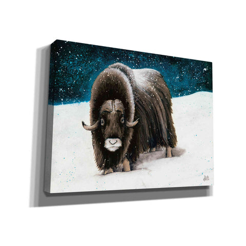 Image of 'Dressed for Winter' by Britt Hallowell, Canvas Wall Art,Size B Landscape