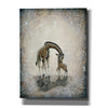 'My Love for You-Giraffes' by Britt Hallowell, Canvas Wall Art,Size C Portrait