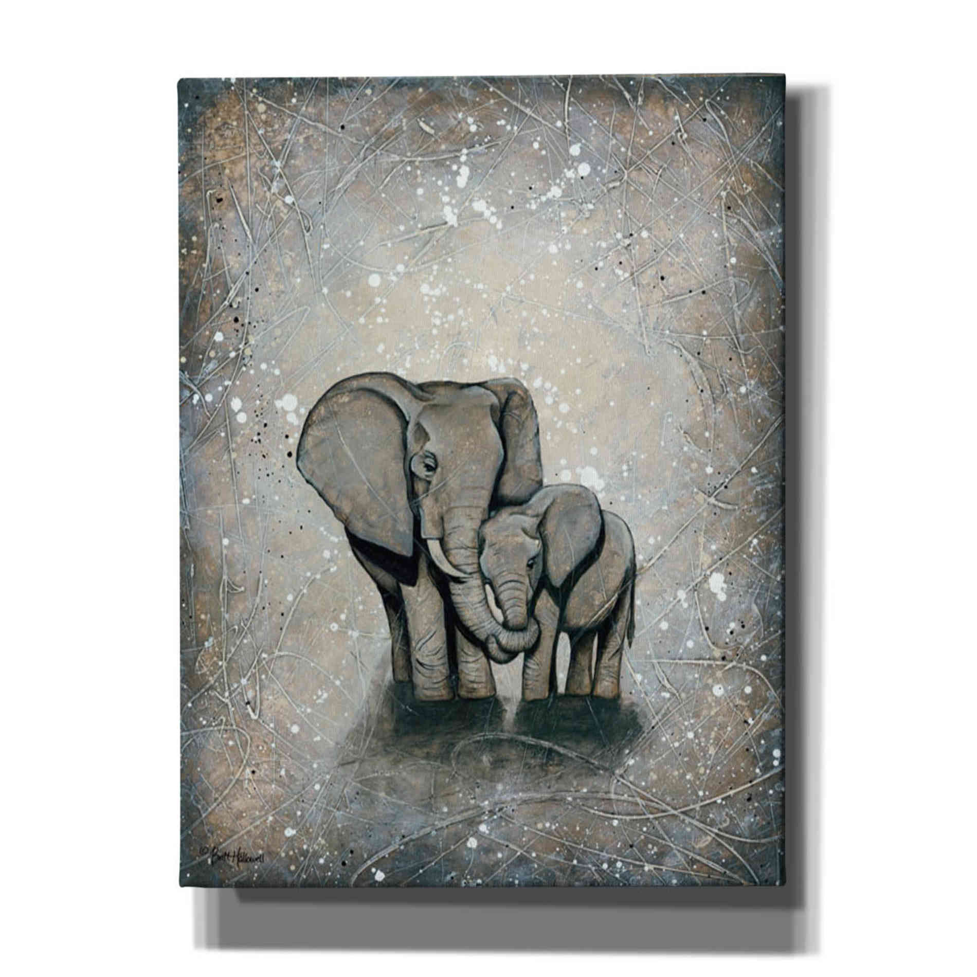 'My Love for You' by Britt Hallowell, Canvas Wall Art,Size C Portrait