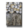 'Bubble Trees in White' by Britt Hallowell, Canvas Wall Art,Size A Portrait