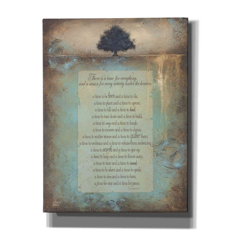 Image of 'Time for Everything' by Britt Hallowell, Canvas Wall Art,Size B Portrait