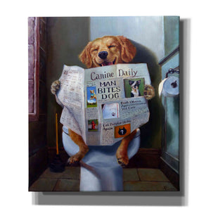 'Dog Gone Funny' by Lucia Heffernan, Canvas Wall Art,Size C Portrait