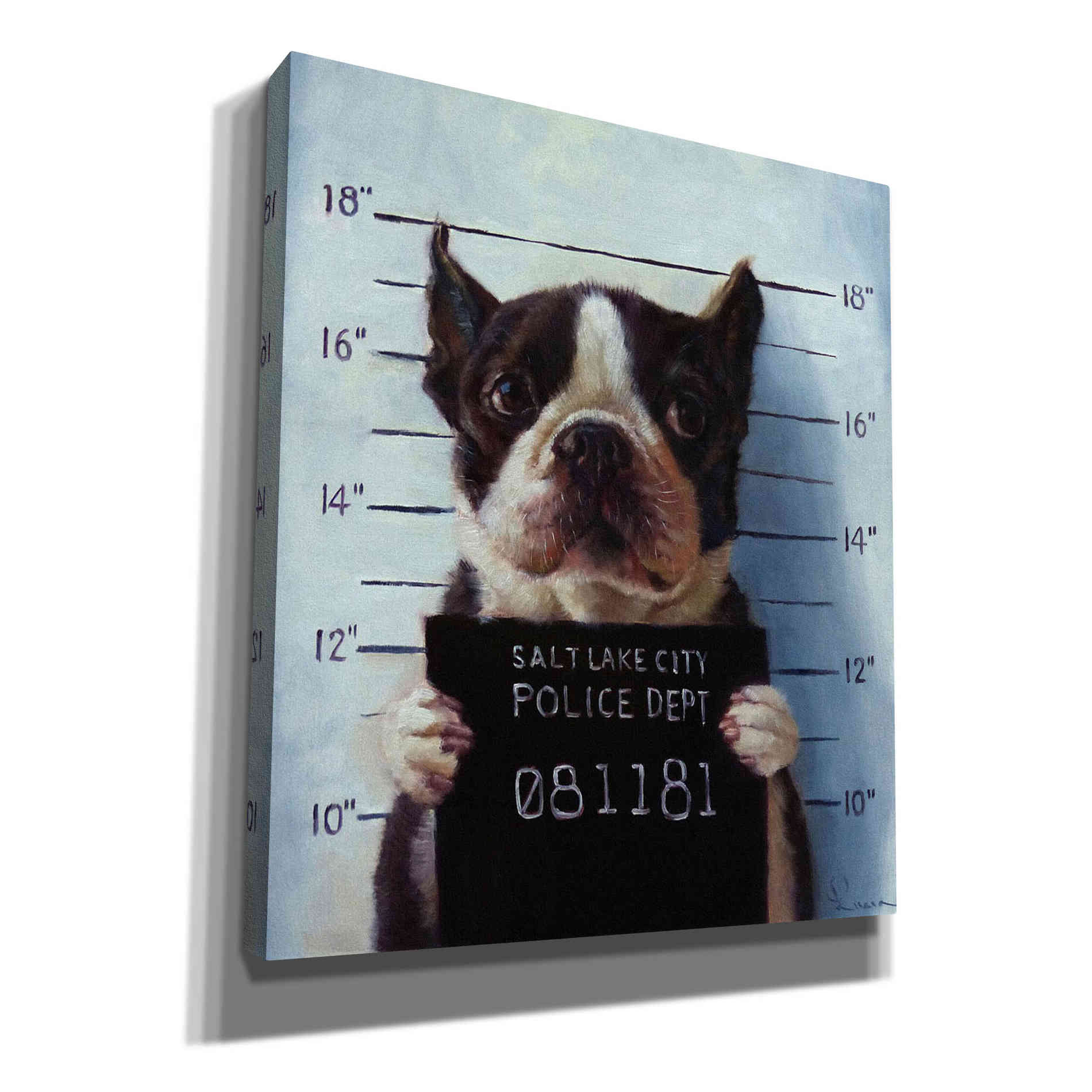 'Mug Shot' by Lucia Heffernan, Canvas Wall Art,Size C Portrait