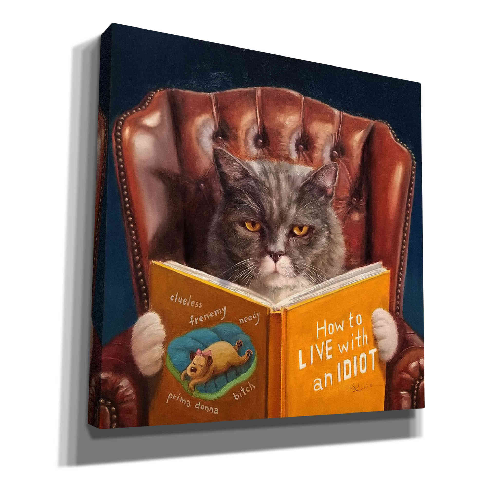 'Home Improvement' by Lucia Heffernan, Canvas Wall Art,Size 1 Square