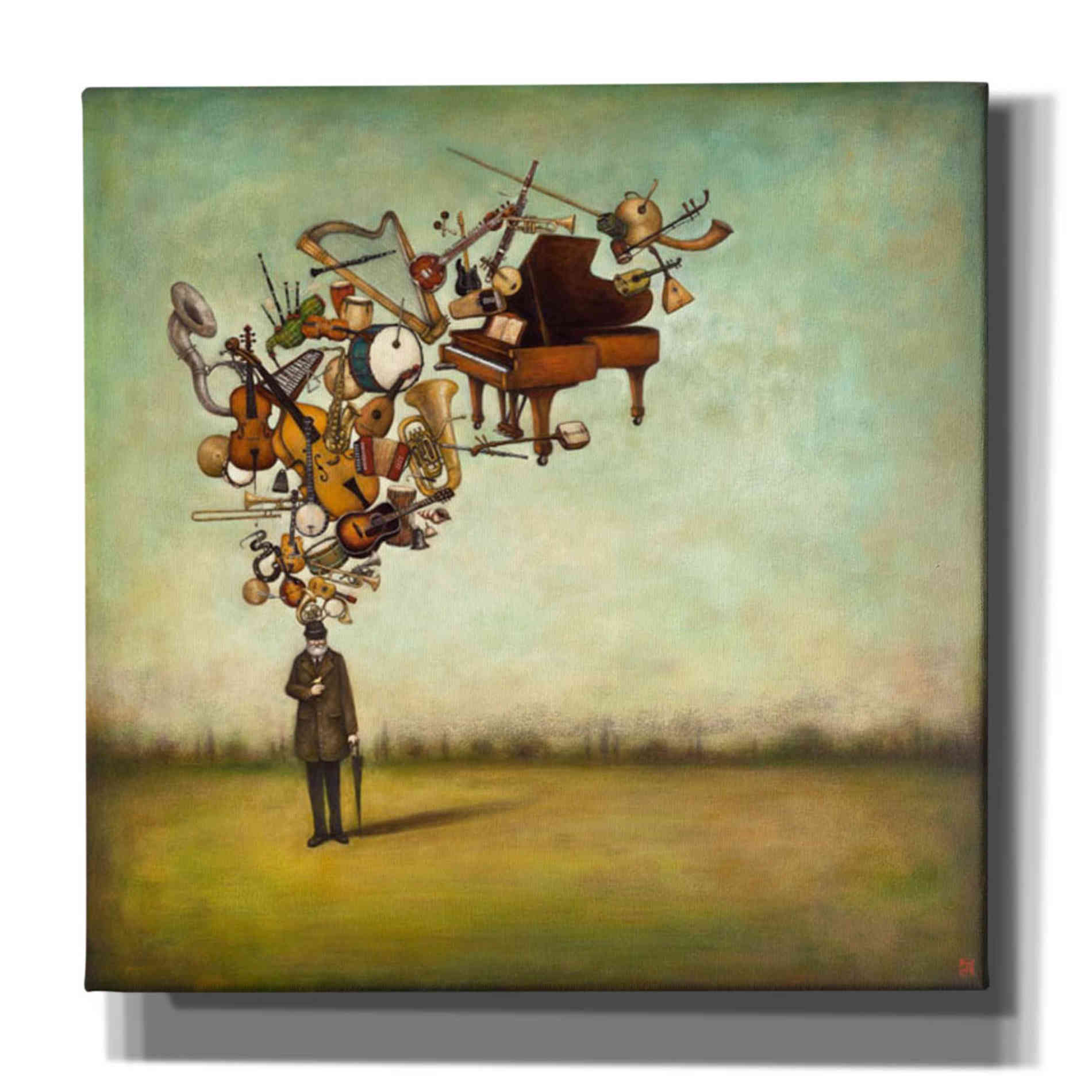 'Thanks for the Melodies' by Duy Huynh, Giclee Canvas Wall Art