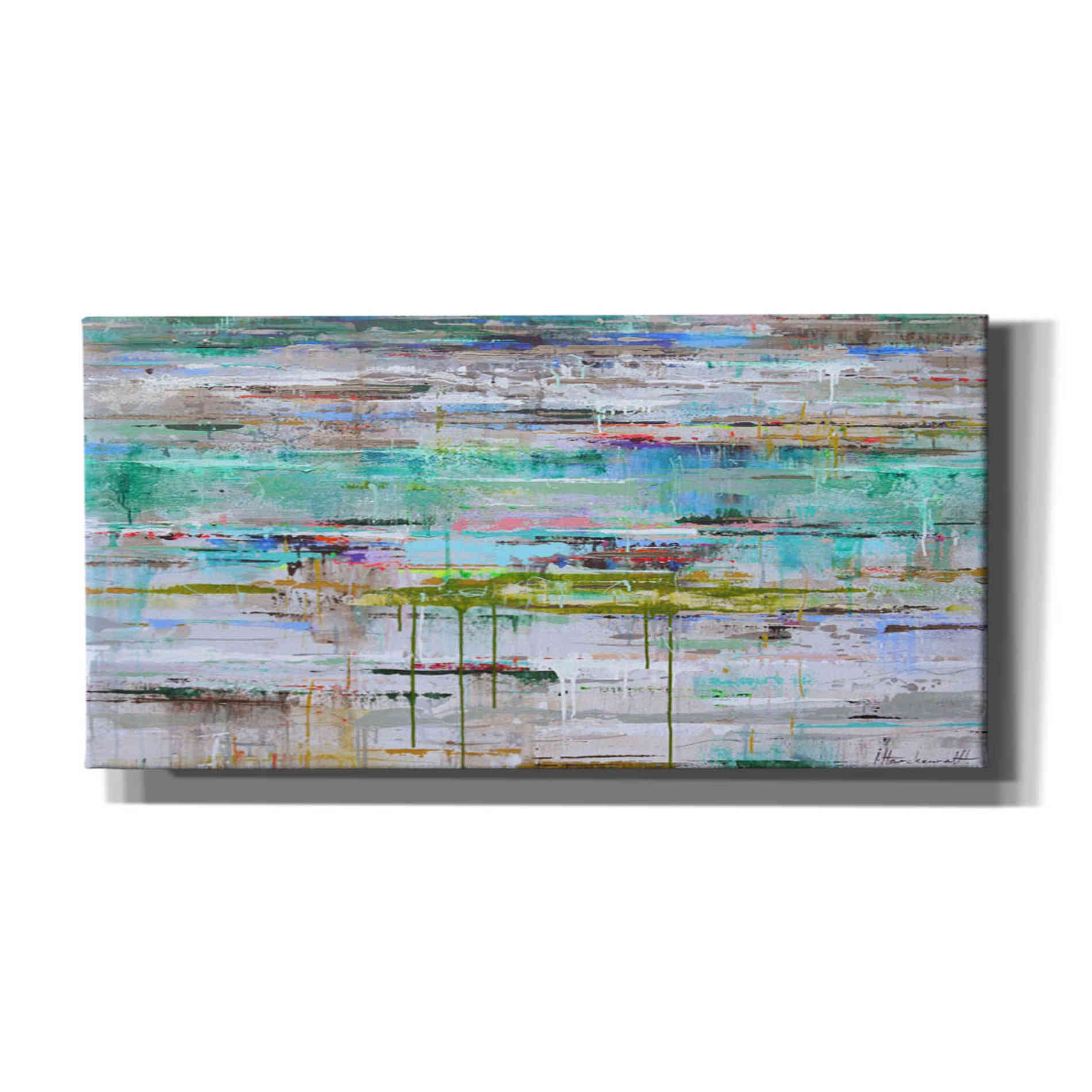 'Miami Reflection' by Ingeborg Herckenrath, Giclee Canvas Wall Art