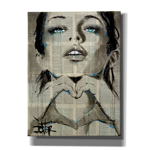 Image of 'All You Need is Love' by Loui Jover, Canvas Wall Art,Size B Portrait