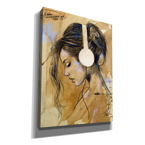 Image of 'Listen Listen' by Loui Jover, Canvas Wall Art,Size C Portrait