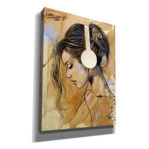 'Listen Listen' by Loui Jover, Canvas Wall Art,Size C Portrait