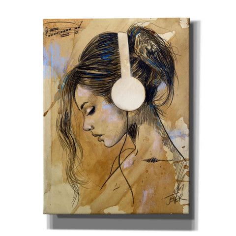 Image of 'Listen Listen' by Loui Jover, Canvas Wall Art,Size C Portrait
