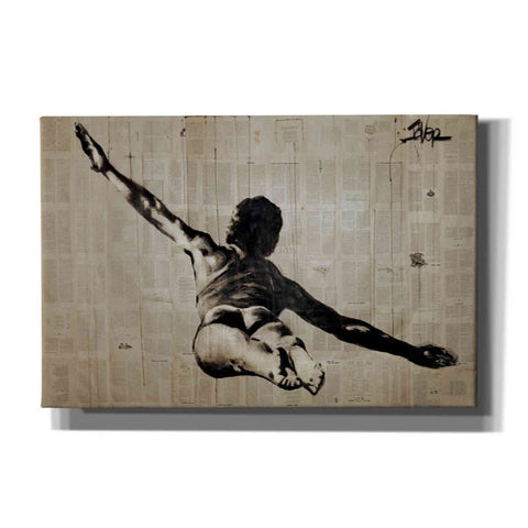 Image of 'Flying Free Man' by Loui Jover, Canvas Wall Art,Size A Landscape