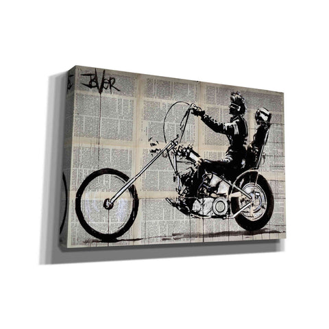 Image of 'Get Your Motor Running' by Loui Jover, Canvas Wall Art,Size A Landscape