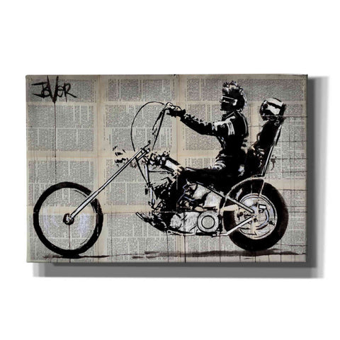 Image of 'Get Your Motor Running' by Loui Jover, Canvas Wall Art,Size A Landscape