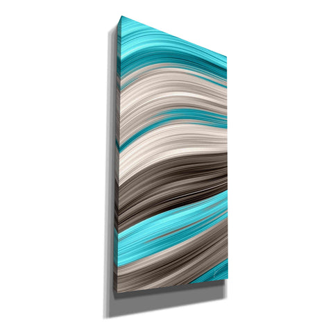 Image of 'Aqua Sweep I' by James Burghardt Giclee Canvas Wall Art