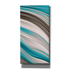 'Aqua Sweep II' by James Burghardt Giclee Canvas Wall Art